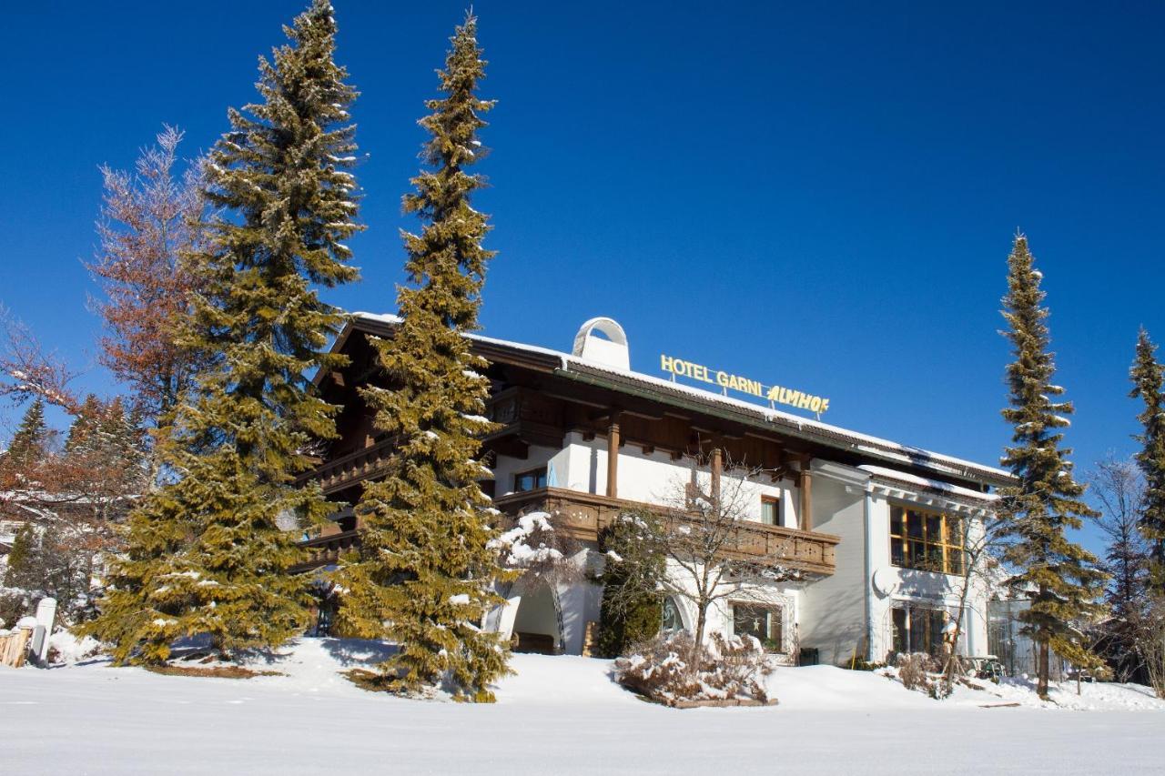 Hotel Garni Almhof Зеефельд в Тироле Экстерьер фото